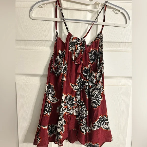 Maeve‎ By Anthropologie Zebella Silk Floral Tank Top Size 2 - Picture 3 of 8